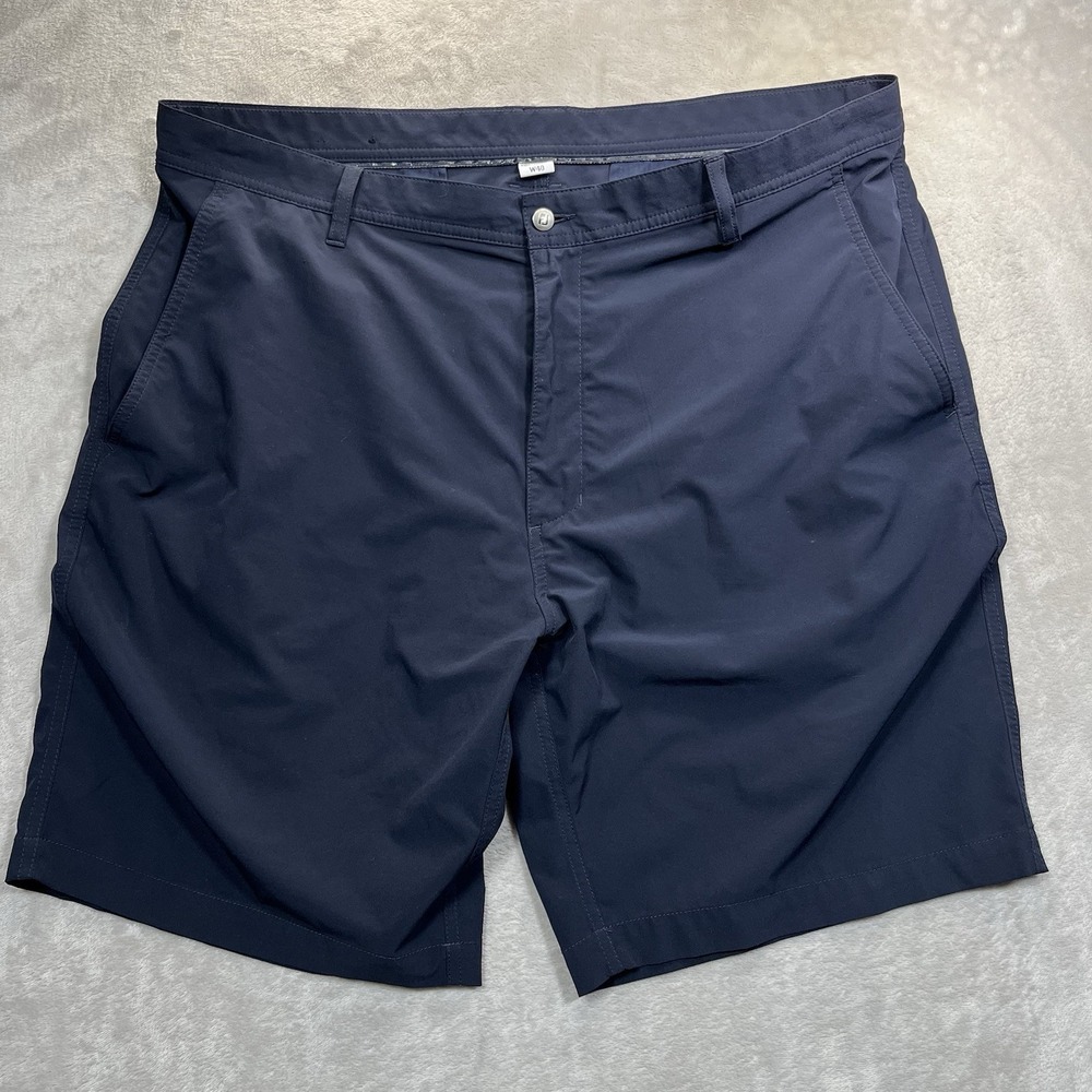 FootJoy Golf Shorts Men 40 Blue Chino Outdoor Hike Camp FJ Performance